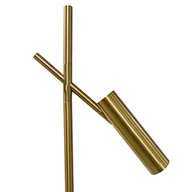 brass reading floor lamp